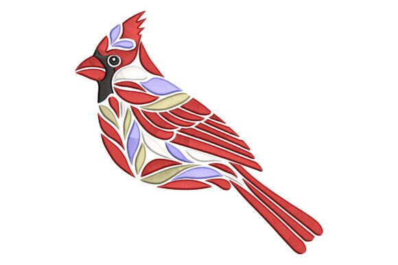 American Floral Cardinal Embroidery Review for Boutique Apparel